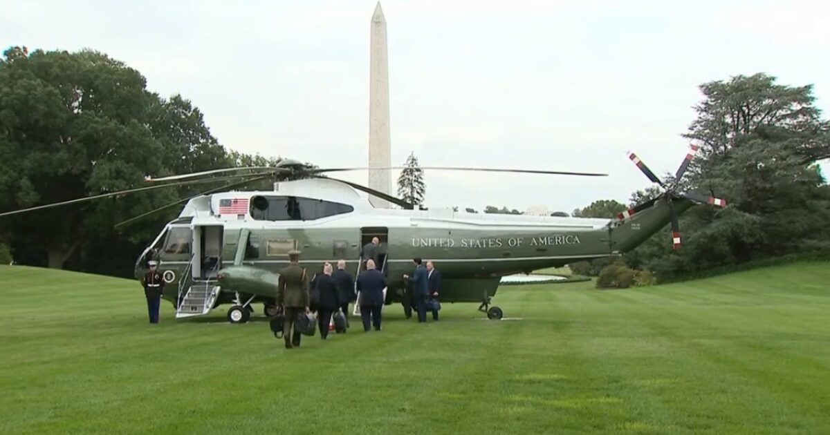 Marine One Lost Communication with Air Traffic Controller While Trump Was Onboard AGAIN – Second Time This Month (AUDIO)
