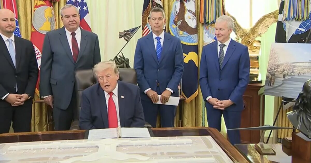 WATCH LIVE: Trump Makes Announcement on Dulles Airport Renovation Project with Transportation Secretary Sean Duffy – 3 PM ET