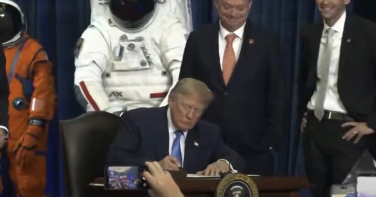 President Trump Unveils U.S. Space Academy During Ceremony Honoring Artemis II Astronauts (VIDEO)